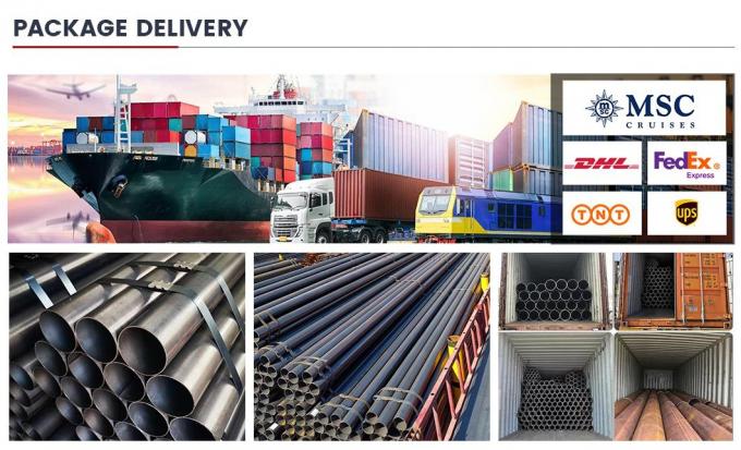 ASTM A192 A179 A178 أنبوب لحام الكربون أنبوب سميك الحائط لضغط متوسط عالي مع الكشف عن الشقوق 10
