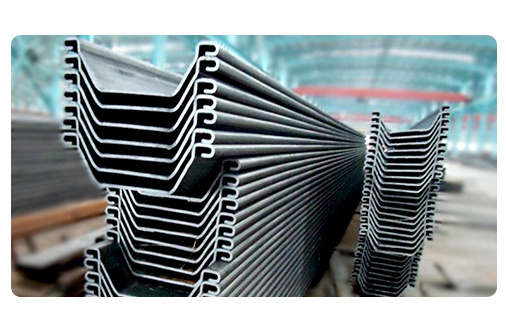 3m كومة ورق الفولاذ المطاط الساخن U كومة الفولاذ Z كومة ورق الفولاذ 4